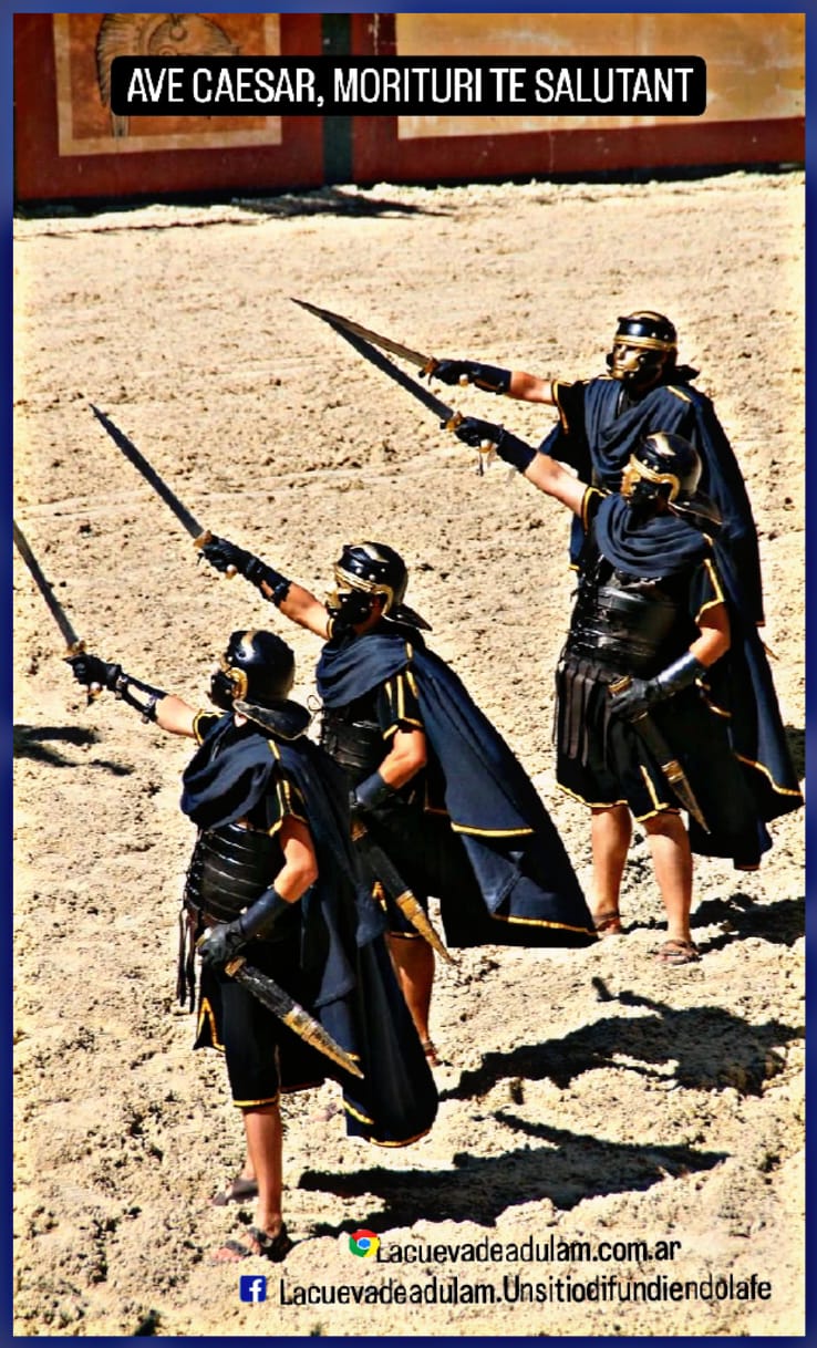 Débardeur César Auguste - 'Ave Imperator, Morituri Te Salutant' - Motif Historique Romain - Homme